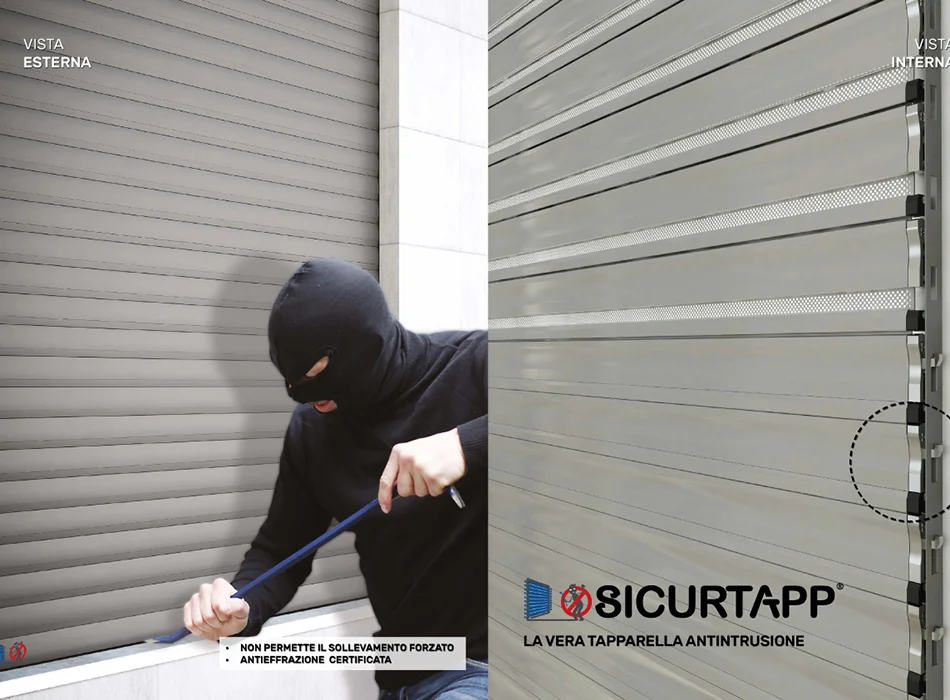 Tapparelle SICURTAPP® non fanno entrare ladro